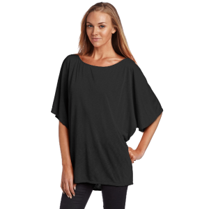Women's Short Sleeve Off Shoulder Dolman Shirt