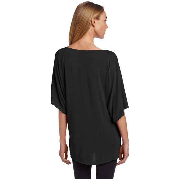 Women's Short Sleeve Off Shoulder Dolman Shirt - Image 2