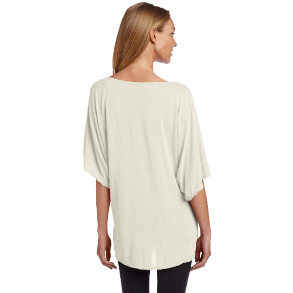 Women's Short Sleeve Off Shoulder Dolman Shirt - Image 4