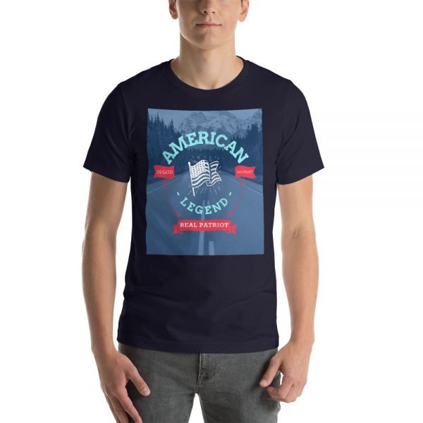 American Legend T-Shirt | USA Real Patriot | In God We Trust - Image 2
