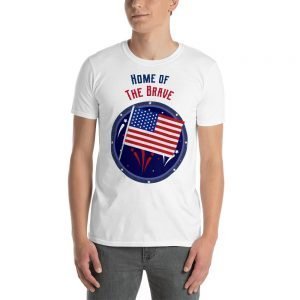 Home of the Brave - Patriotic T-Shirt | USA Flag