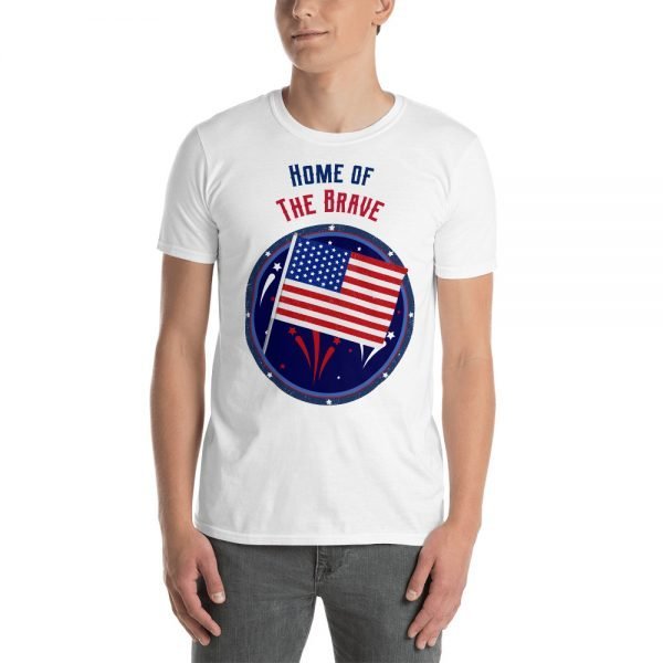 Home of the Brave - Patriotic T-Shirt | USA Flag