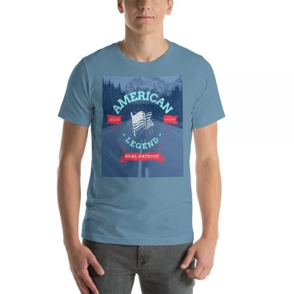 American Legend T-Shirt | USA Real Patriot | In God We Trust - Image 3